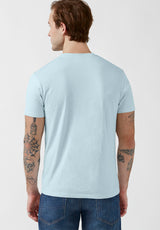 Buffalo David Bitton Kaddy Sky Blue Short-Sleeve Men’s Top - BM23991 Color SKY BLUE