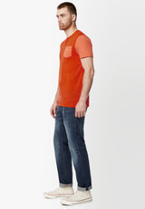 Kaddy Men’s Short-Sleeve Top in Orange - BM23991