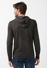 Buffalo David Bitton Kathim Black Long-Sleeve Men’s Top - BM24051 Color BLACK