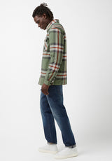 Buffalo David Bitton Jomon Green Men’s Jacket - BM24103 Color ULTRA GREEN