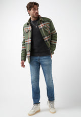 Buffalo David Bitton Jomon Green Men’s Jacket - BM24103