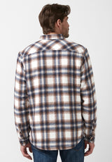 Buffalo David Bitton Jagig Light Brown Men’s Jacket - BM24157 Color MILK