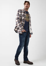 Buffalo David Bitton Jagig Light Brown Men’s Jacket - BM24157