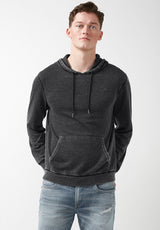 Buffalo David Bitton Farman Black Men’s Sweatshirt - BM24171 Color BLACK