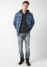 Buffalo David Bitton Farman Black Men’s Sweatshirt - BM24171 Color BLACK