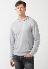 Buffalo David Bitton Farman Light Grey Men’s Sweatshirt - BM24171 Color CHARLIE