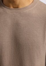 Buffalo David Bitton Karlton Men's Waffle-Knit Tee COLOR Tuffet