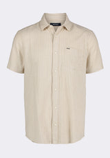 Buffalo David Bitton Sirilo Men's Short-Sleeve Striped Fitted Shirt Color