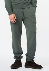 Patto Men's Relaxed Jogger Pants, Dark Forest Green - BM24598