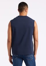 Buffalo David Bitton Kingster Men's Relaxed Fit Jersey Tank COLOR Midnight Blue