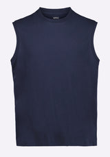 Buffalo David Bitton Kingster Men's Sleeveless Crew Neck Relaxed Fit Jersey Tank Top Color