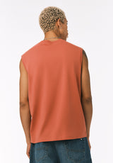 Buffalo David Bitton Kingster Men's Relaxed Fit Jersey Tank COLOR Mineral Red