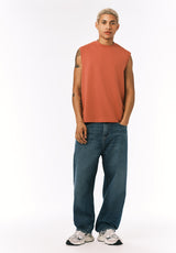 Buffalo David Bitton Kingster Men's Relaxed Fit Jersey Tank COLOR Mineral Red