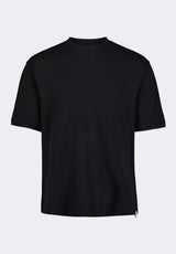 Buffalo David Bitton Kinsley Men's Piqué Crew Neck Relaxed T-Shirt Color