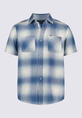 Buffalo David Bitton Sagrino Men's Short-Sleeve Plaid Fitted Shirt color