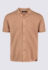 Buffalo David Bitton Wasko Men's Short-Sleeve Button-Up Sweater Polo color