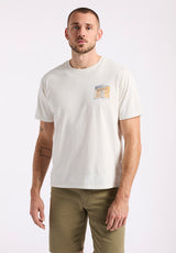 Tinglev Men's Graphic T-Shirt with Tequila Print, Milk - BM24636