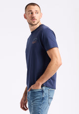 Buffalo David Bitton Taneer Men's Graphic Tee with Rum Print COLOR Whale