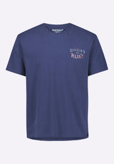 Buffalo David Bitton Taneer Men's Graphic Tee with Rum Print COLOR Whale