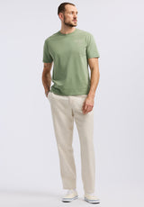 Buffalo David Bitton Toffroad Men's Graphic T-Shirt with Off Road Tour Print color HEDGE GREEN