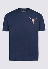 Buffalo David Bitton Tundla Men's Graphic T-Shirt with Buffalo Skull Print color