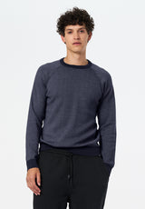Watford Men's Crew Neck Sweater color WHALE