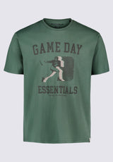 Buffalo David Bitton Titus Men's Graphic T-Shirt with Game Day Essentials Print color