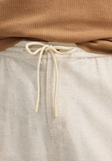 Buffalo David Bitton Pilsen Men's Linen-Blend Straight-Leg Pull-On Pants color