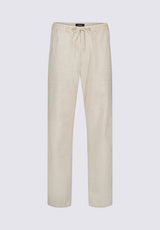 Buffalo David Bitton Pilsen Men's Linen-Blend Straight-Leg Pull-On Pants color