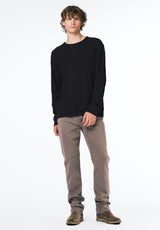 Kalder Men's Long-Sleeve Relaxed Top color BLACK