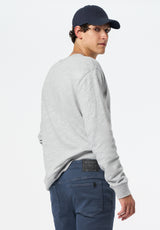 Kalder Men's Long-Sleeve Relaxed Top color HEATHER GREY