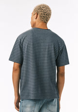 Buffalo David Bitton Kandido Men’s Striped Short Sleeve Henley COLOR Mirage