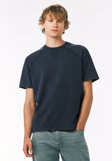Buffalo David Bitton Kyndor Men’s Short Sleeve Crew Neck Top COLOR Whale