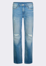 Buffalo David Bitton Straight Six Men's Distressed Jeans Color INDIGO