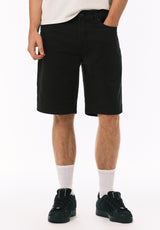 Relaxed Straight Dean Men's Freedom Flex Shorts, Black - BM26067