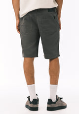 Buffalo David Bitton Relaxed Straight Dean Men's Freedom Flex Shorts COLOR Graphite