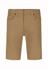 Buffalo David Bitton Relaxed Straight Dean Men's Freedom Flex Shorts COLOR Dark Beige