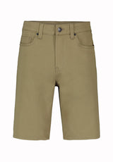 Buffalo David Bitton Relaxed Straight Dean Men's Freedom Flex Shorts COLOR Olive