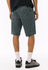 Buffalo David Bitton Relaxed Straight Dean Men's Freedom Flex Shorts COLOR Mirage Blue