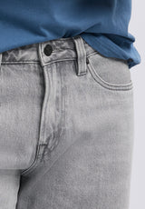 Buffalo David Bitton Relaxed Straight Driven Men's Jeans color GREY