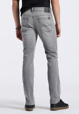 Buffalo David Bitton Straight Six Men's Jeans Color GREY