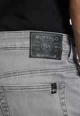 Buffalo David Bitton Straight Six Men's Jeans Color GREY