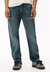 Buffalo David Bitton Relaxed Straight Driven Men’s Jeans Veined and Worked