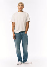 Buffalo David Bitton Straight Six Men's Freedom Flex Jeans Sanded Wash
