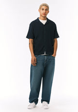 Buffalo David Bitton Mikey Men's Baggy Fit Jeans Vintage Wash