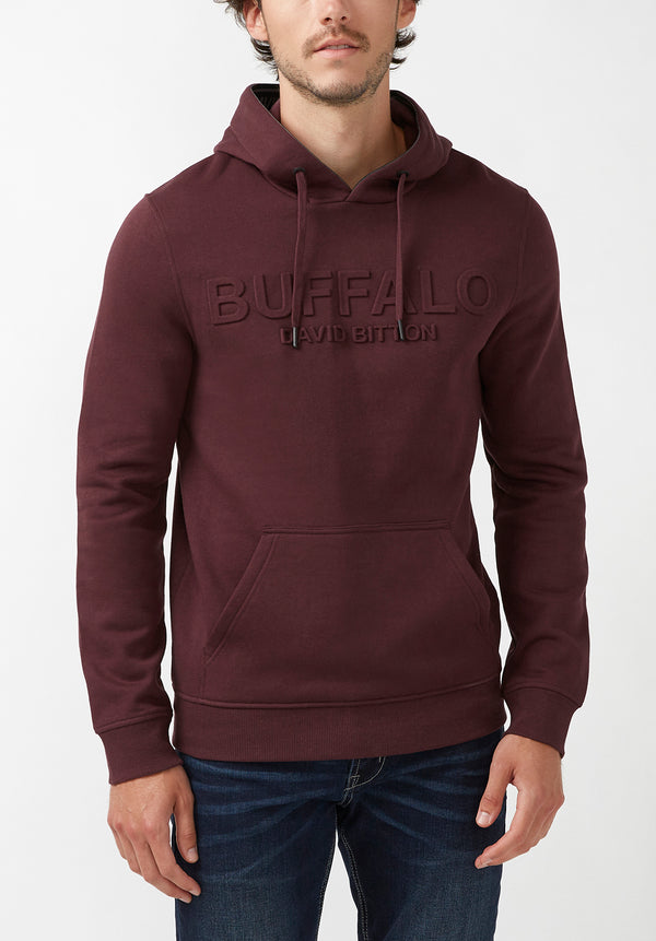 Buffalo David Bitton Fadol Fico Men's Fleece Hoodie - BPM13610 Color FICO