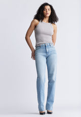 Buffalo David Bitton Regine Women's Ribbed Tank Top, Heather Grey - KT0141S Color STEEL HTR