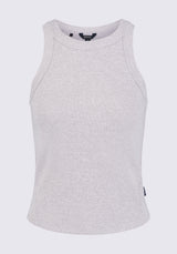 Buffalo David Bitton Regine Women's Ribbed Tank Top, Heather Grey - KT0141S Color