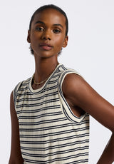 Buffalo David Bitton Elayne Women’s Striped Sleeveless Top Color