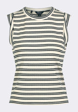 Buffalo David Bitton Elayne Women’s Striped Sleeveless Top Color
